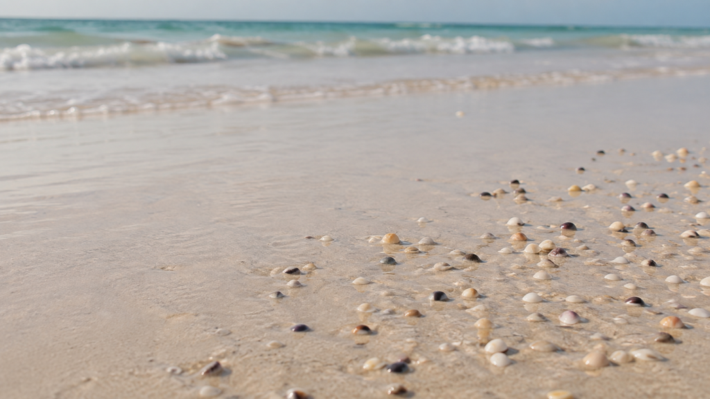 Coquina clams on Florida's Emerald Coast teach us the difference between shelter and hiding.
